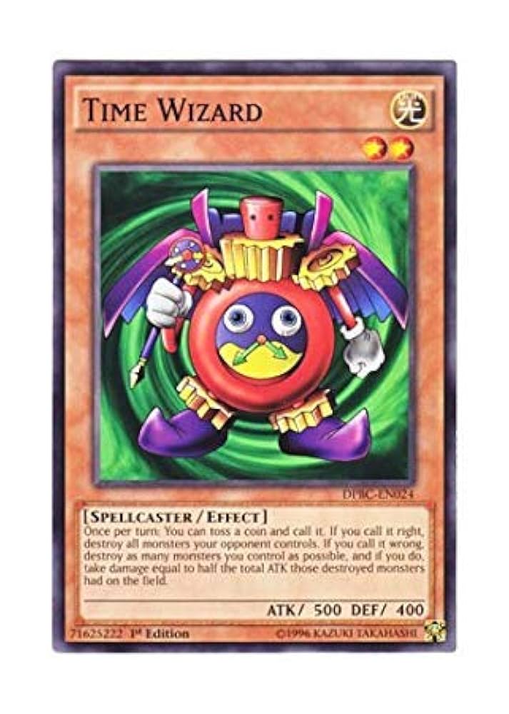 遊戯王 時の魔術師 英語版 RP01-EN035 Amazon.co.jp: 遊戯王 英語版 DPBC-EN024 Time Wizard 時の魔術