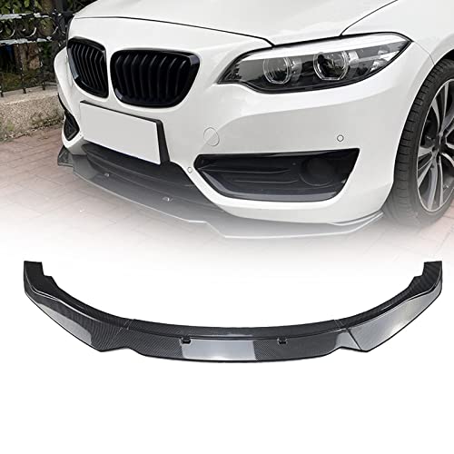 Lèvre de séparateur pare-chocs avant BMW F22 220i 225i 228i carbone