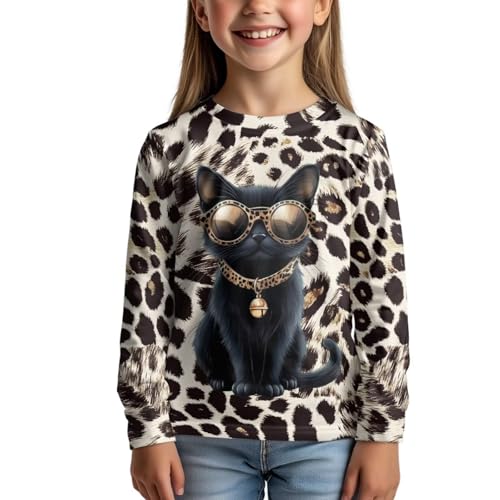 Image of Uourmeti Girls Graphic Tees Long Sleeve T Shirts for Teens Casual Tshirts Junior Sportswear Fall Tops