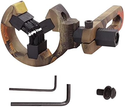 SOPOGER Archery Arrow Rest Capture Whisker Brush Biscuit Arrow Rest for Compound Bow/Recurve Bow Hunting Target Shooting Left and Right Hand SOPOGER Archery Arrow Rest Capture Whisker Brush Biscuit Arrow Rest for Compound Bow/Recurve Bow Hunting Target Shooting Left and Right Hand