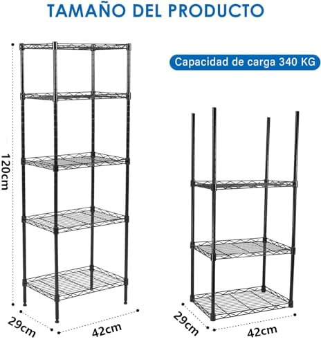 La Mejor comparativa de Estanterías Metálicas para Lavadero - los mas comprados. 23 Imagen adicional