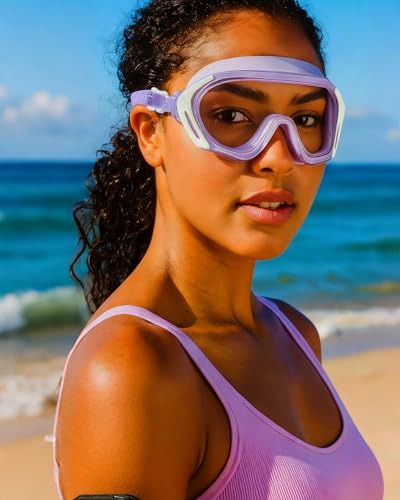 Image of Swim Goggles, Wide Angle Anti-fog and UV Leak Proof Goggles,Swimming Goggles for Adult Youth