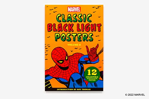 Marvel Classic Black Light Collectible Poster Portfolio Volume 2