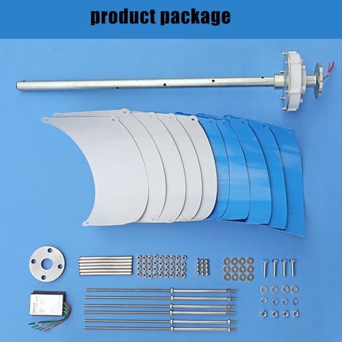 20000W Wind Generator with Controller & Grid Inverter - High-Efficiency Renewable Energy System for Home Use, Sustainable Power, Permanent Magnet Generator, Clean Energy Solution image 4
