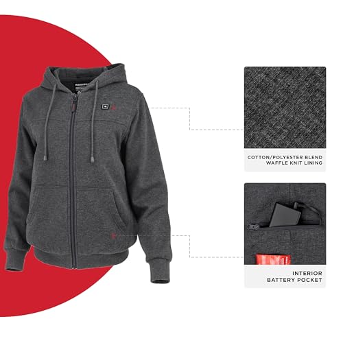 Radians Women's Standard Heated Apparel-Jackets, Heather Gray4