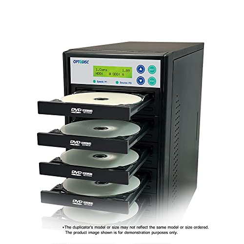 Image of 1 to 5 CD DVD Duplicator Standalone 24X M-Disc Support Burner