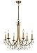 Bridgehampton Crystal Gold Chandelier