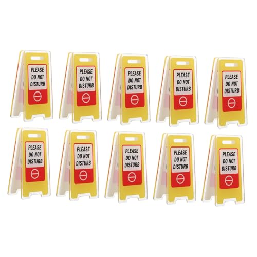 Parliky 10個卓上メモクリップ 警告表示スタンド 便箋ホルダー コンパクト 使いやすい オフィスや自宅のデスク用 同僚や上司へのメッ表示に