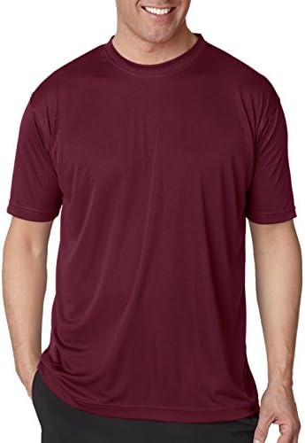 UltraClub Ladies' Cool & Dry Sport Performance Interlock T-Shirt XL MAROON