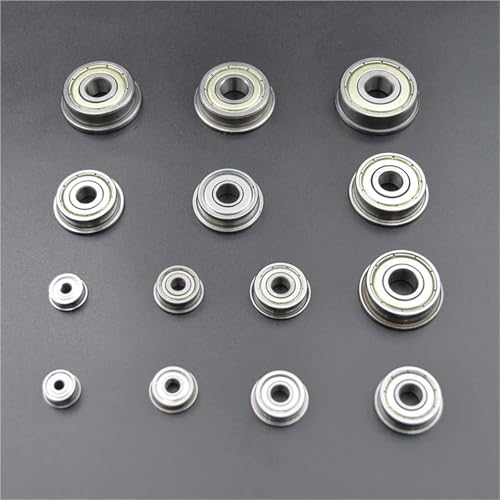 Roulements à bride 8x16x5mm F688ZZ pour guidage linéaire et imprimante 3D, lot de 10