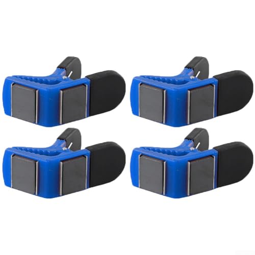 Clips magnéticos amistosos del tenedor del cepillo de la pintura de DIY 4 Pack para el espacio de trabajo organizado