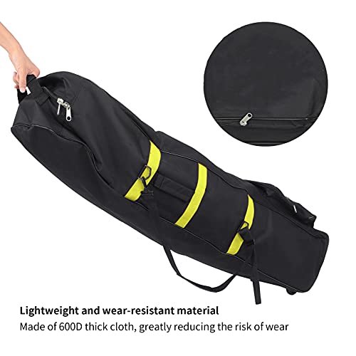 Bolsa de golfe para aviação, capa resistente ao desgaste para tacos de golfe durável para viagens pa