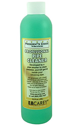 EA Carey Professional Clean & Cure Pipe Cleaner & Sweetener 8.5 oz Bottle