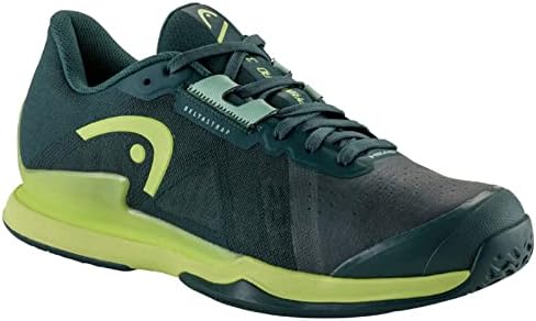 HEAD Men's Sprint Pro Sneaker, Forest Green/Light Green, 11.5 | Image 3