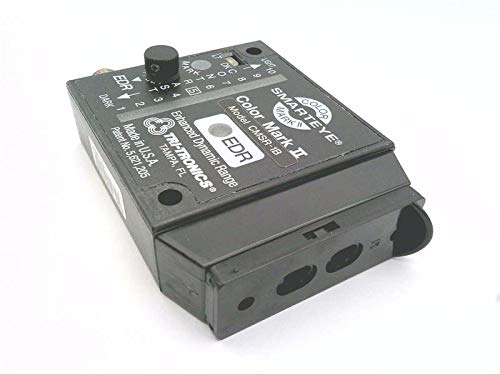 TRI-TRONICS CMSR-1BF1 1/2-3 INCH OPPOSED Mode Range, 1/4-3/8 INCH Proximity Mode Range, 10 MS Pulse Stretcher, 12-24 VDC, 4-PIN, 85 MA, M12 Connector, NPN/PNP Output, PHOTOELECTRIC Sensor, Polar
