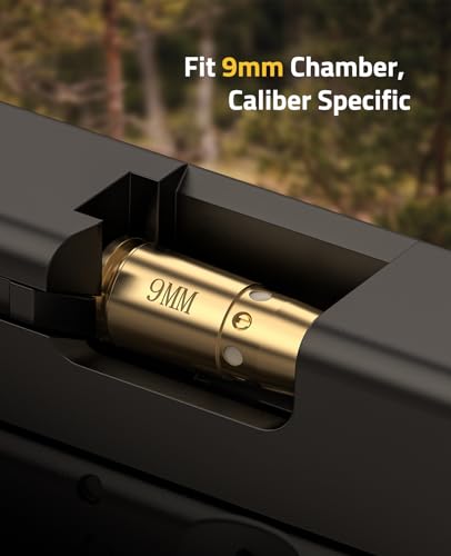 Image of CVLIFE Bore Sight Laser 223 5.56mm /9mm /.243.308 /12Gauge /7.62x39mm /.45acp Red Laser Bore Sighter with Batteries