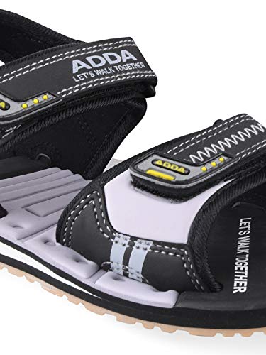 Image of Adda BRAVO | Durable & Comfortable | Lightweight | Velcro Sandal | TPR Sole | Soft Foam | Stylish Casual Sandal | Outdoor Sandal | Comfort Sandals for Men