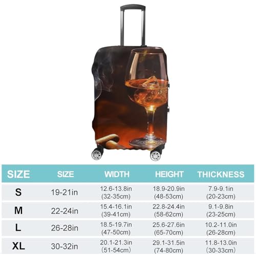 Wine Cigar Travel Suitcase Protector Luggage Cover Protective Washable Anti-scratch Baggage Cover2