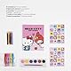CERDÁ LIFE’S LITTLE MOMENTS Hello Kitty Kinderrucksack mit Malset, Stickern und Malbuch | Hello Kitty Rucksack mit kreativen Accessoires, ideal für Mädchen und Hello Kitty Fans