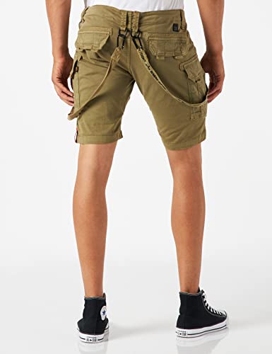 Alpha Industries Herren Utility Short Für Cargos, Olive, 34 EU – Ansicht 5