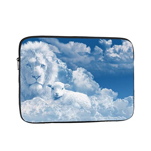 [RFSHOPQR] Lamb with A Lion On The Clouds ���b�v�g�b�v�X���[�u�P�[�X �t�@�b�V���� �y�� ���[ �ϏՌ� ��񂰃J�o�� �j�����p-12in