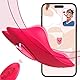 Butterfly Vibrator Sex Spielzeug für die Frau Paare Extrem Sex, Ohi BoBi Sun Vibration für Frauen Klitoris Erotisches Sexspielzeug, Vibratorensets für Frauen Klitoris Stimulator mit APP Fernbedienung