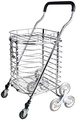 Shopping Trolleys Can Climb The Stairs Shopping Cart Folding Hand Cart Shopping Cart Home Pull Trailer Portable Carts miniatura 3