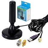 akindou フルセグ・ワンセグ 対応 ショート ロッドアンテナ (ブースター内蔵3種類端子対応マルチ)