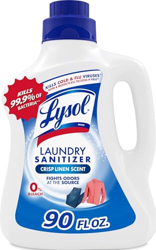 Lysol Laundry Sanitizer Additive, Bacteria-Causing Laundry Odor...