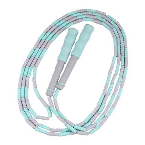 YARNOW Verstellbares Bambus-springseil Mit Anti-rutsch-griff Leichtes Fitness-speedrope Für Junge Mädchen Und Erwachsene Für Training Ausdauer Und Effektives Cardio-workout