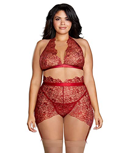 Ensemble de lingerie femme grande taille confortable pour valoriser les formes sans serrer