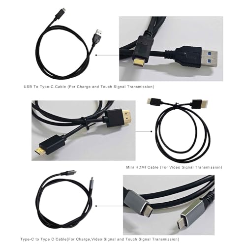 Image of VSDISPLAY 14.5'' 2K 2560x720 LCD Monitor Touch Panel Stretched Bar Display | with USB-C Video Input,for Gaming /PC /Laptop /Computer Monitoring Extra Secondary Screen