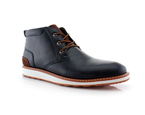 Image of Ferro Aldo Men's Chukka Boots | Classic Dress, Casual & Sneaker Styles | Lace-Up Ankle Boot for Work & Everyday Wear
