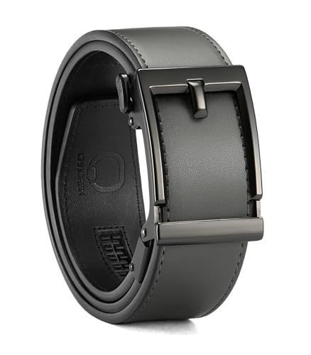 Image of CHAOREN Ratchet Belts for Men - 1.5 inch Mens Belt Genuine Leather for Causual Jeans - Customizable Style, Versatile Fit