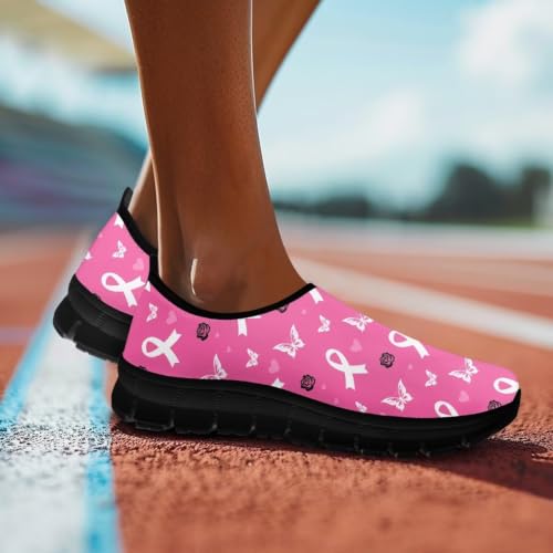 Image of Womens Slip On Walking Shoes Non Slip Loafer Breathable Holiday Travel Shoe Lightweight Casual Low Top Sneakers SizeUS 5.5-11.5