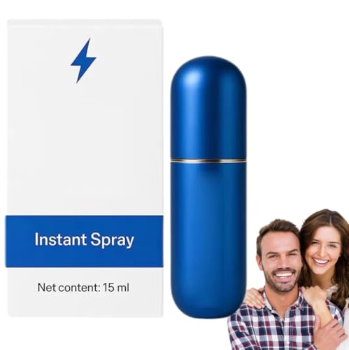 Spray instantáneo, spray retardante para hombres de larga duración, mejorado, acción rápida (1 piezas)