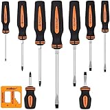 Contenido: 4 destornilladores phillips y 5 planos, y magnetizador