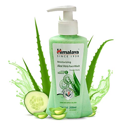 Image of Himalaya Moisturizing Aloe Vera Face Wash, 200ml And Himalaya Anti Hair Fall Shampoo, 700ml