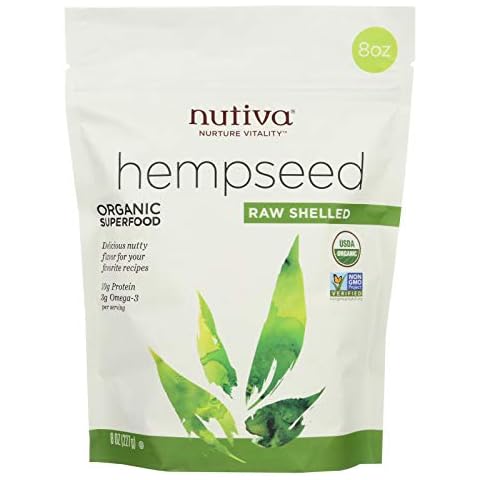 Nutiva Organic Raw Shelled Hemp Seed Cover