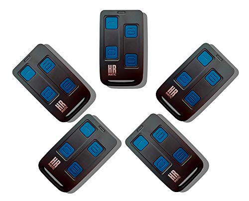 Pack 5 unidades comando de garagem universal HR MATIC MULTI 3