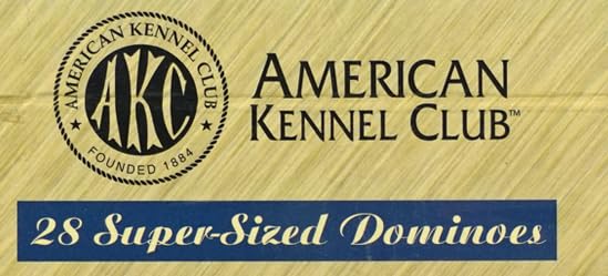 American Kennel Club Dominoes Super-Sized 28 Piezas miniatura 3