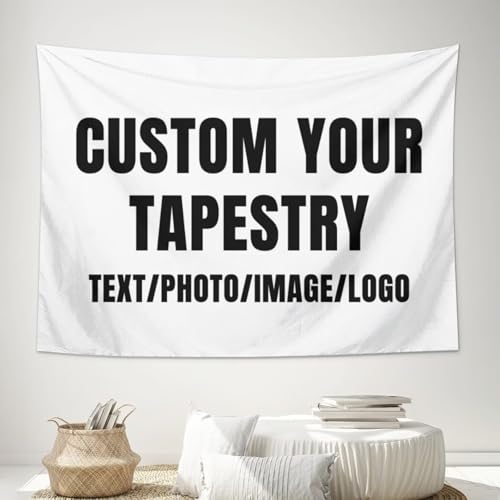 Personalized Tapestry Custom Tapestry Upload Images Banners and Signs Customize For Bedroom Tapestrys Decor Living Room Home