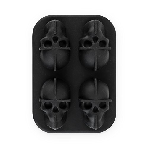 Molde de hielo de silicona Foster & Rye calavera flexible miniatura 6