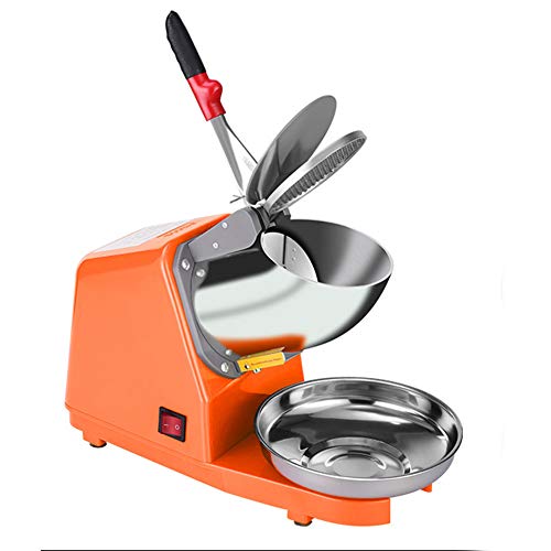 Yolu Electric Ice Shaver Crusher Machine for Home 300W Snow Cone Maker Shaved Ice Maker
