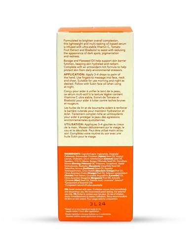 Sukin - Natural Actives Brightening - Natural with Ultra Stable - Skin Care, for, Care, Hydrating, Sukin - 25ml - Image 4