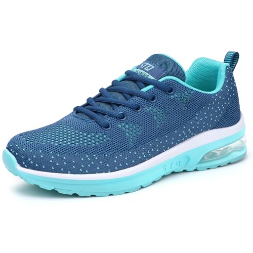 STQ Women's Running Shoes Lightweight Non Slip Walking Tennis Shoes Athletic Workout Gym Cross Training Sneakers