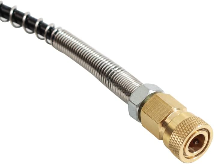 Miniatura 9 de TUXING Compresor de aire PCP de 4500 psi, estación de llenado de paintball PCP de alta presión válvula de acero inoxidable HPA CO2 tanque DIN