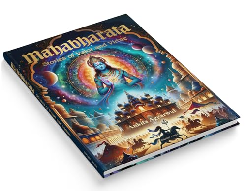 Image of Mahabharata - Stories Of Valor And Virtue | Indian Mythology, History & Folktales | Cultural Stories For Kids & Adults | Illustrated Book | Learn Moral Lessons From The Great Indian Epic