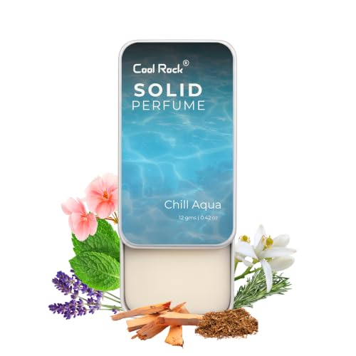 Image of Solid Perfume Combo - Long Lasting Solid Wax Perfume for Men & Women | Alcohol-Free, Travel-Friendly Pocket Perfume (12g Each) (Chill Aqua + Secret Romancea)