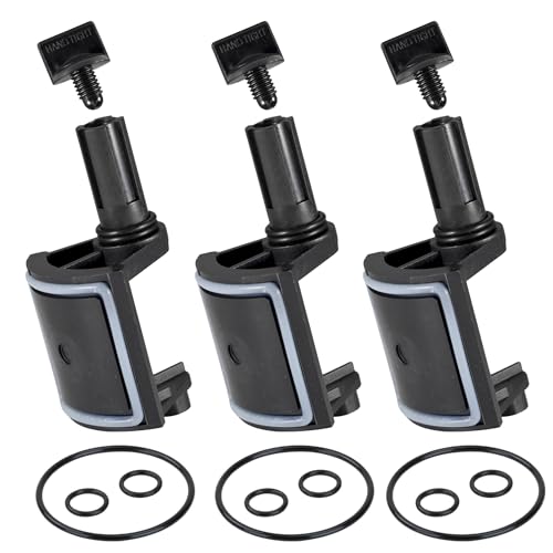 Aquatonics Replacement 4720 Diverter Valve 3-Pack with O-Rings Repair Kit Works with 1.5 and 2 Diverter Valves Compatible with 2 & 3 Port Gray Pool Spa Valves Durable Seals & Easy Install